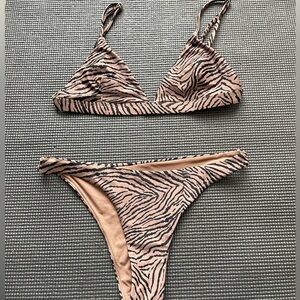 Tilly’s Brown Zebra Bikini